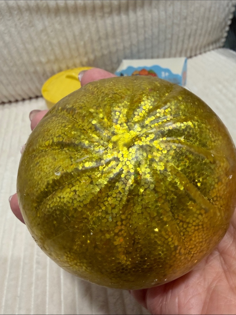GOLDEN GLITTER DUMPLING - Squishy Bun Rainbow Mystery- New. In package. As Is. - Picture 3 of 10